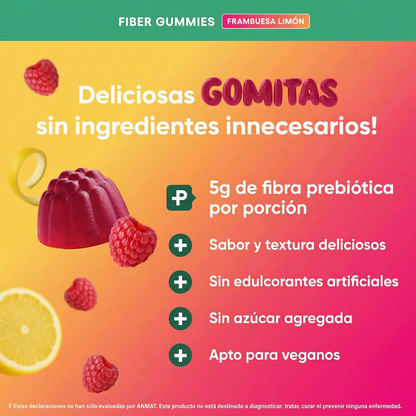 Gomitas Saludables de Fibra de VitaFiber®