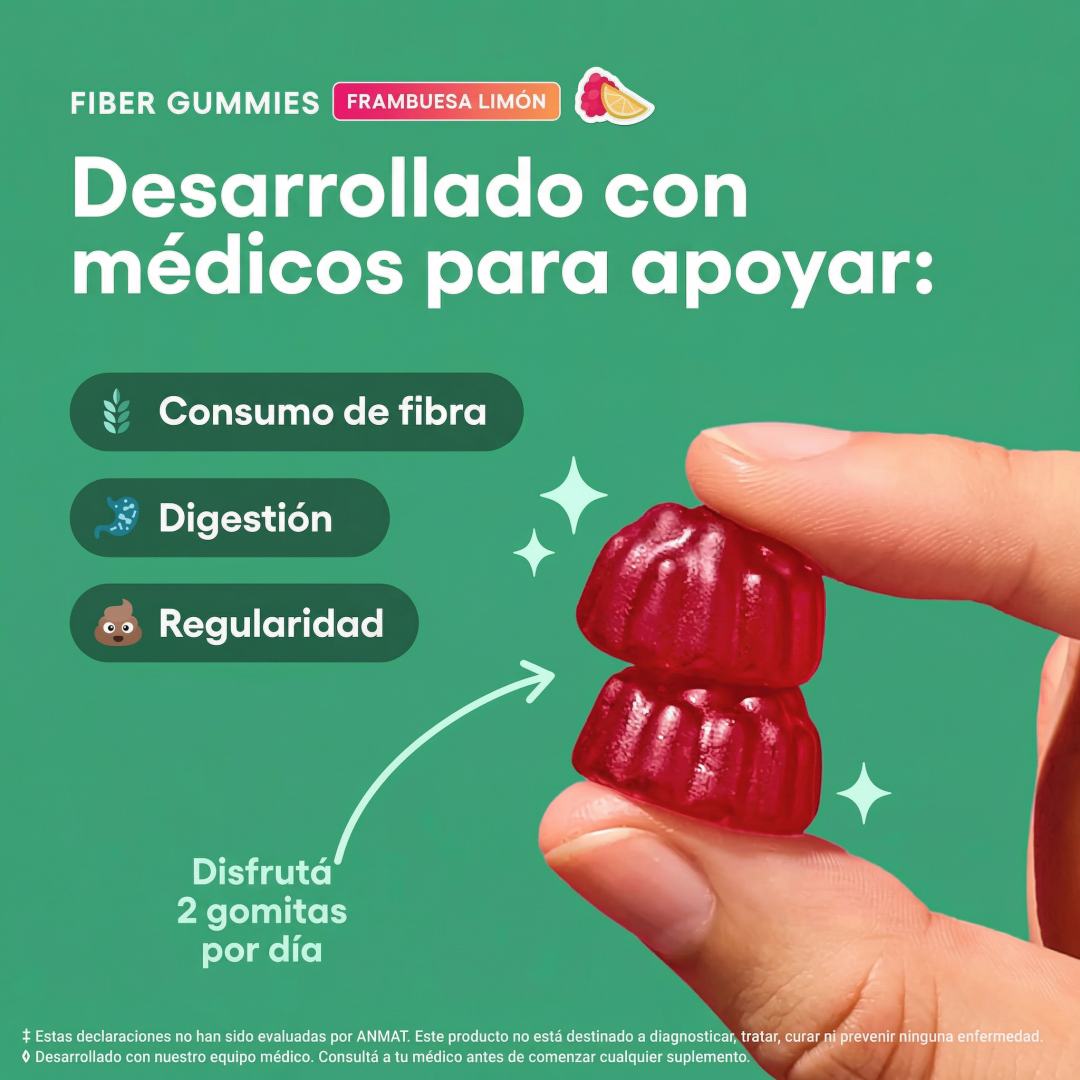 Gomitas Saludables de Fibra de VitaFiber®