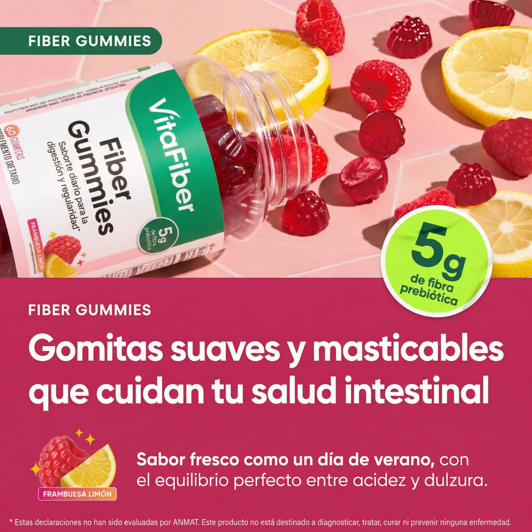 Gomitas Saludables de Fibra de VitaFiber®